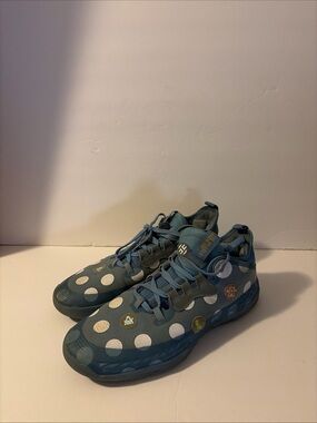 adidas Harden Vol. 5 Futurenatural Polka Dot Blue/White GX6146 Mens Size 11
